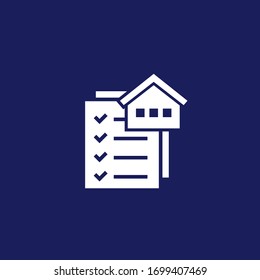 house project vector icon for web