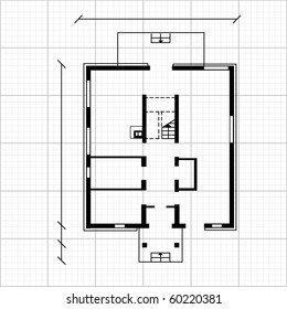 house project. vector illustration