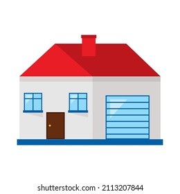 house property facade isolated icon