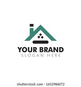 House and property logos, very suitable for corporate housing logos and industrial buildings