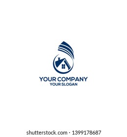 House Property Realty Logo Vector