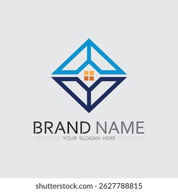 House and Puzzle Logo for Real Estate Matchmaking