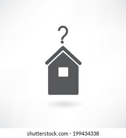 House with question mark