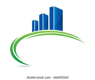 House for real estate concept design