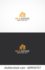 Real Estate Logo House Roof Related Stock Vector (Royalty Free) 1231425781