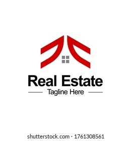 house real estate logo company template