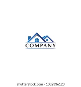 House, Real Estate Logo Design Template