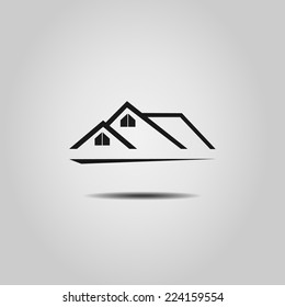 House  Real Estate  logo design 