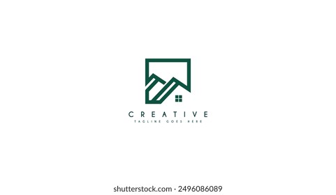 House Real estate logo design vector illustration.