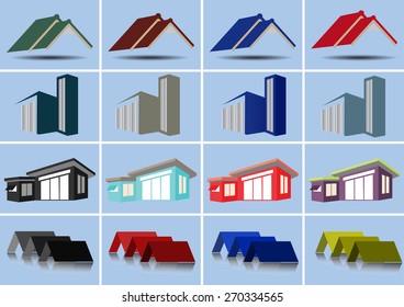 House Real Estate logo design