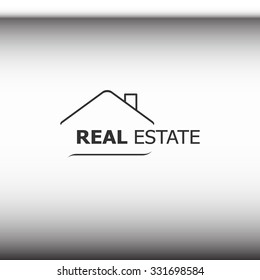  House Real Estate logo design Vector illustration EPS10