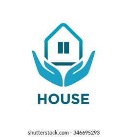 House Real Estate logo design