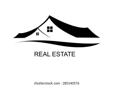House Real Estate logo or icon design