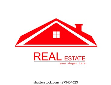 House Real Estate logo red
