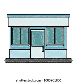House real estate scribble