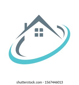 House realty property logo vector