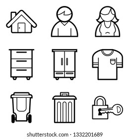 House Related Icon Set