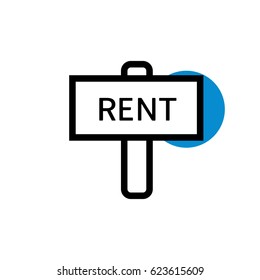 House for rent icon
