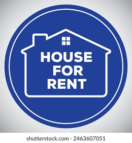 Casa en alquiler icono Vector 