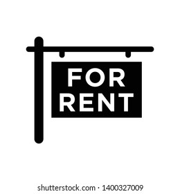 House for rent vector icon.
