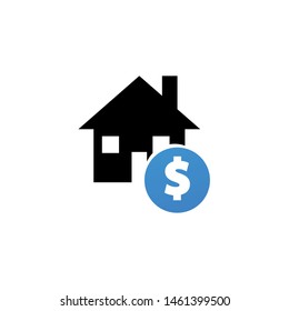 House to rent vector icon