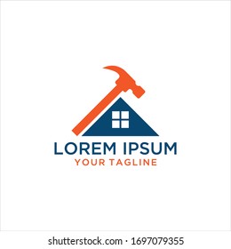 House Repair and Construction Logo Design