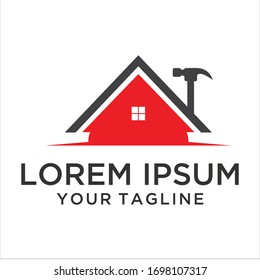 House Repair and Construction Logo Design