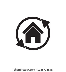 icono de reparación de casa vector y vector de herramientas
