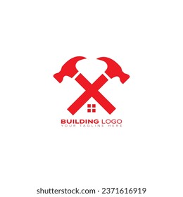 House Repair Logo Hammer Logo Real Estate Logo