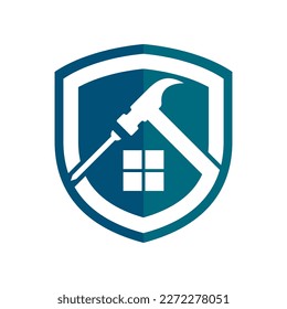 House repair logo images illustration design