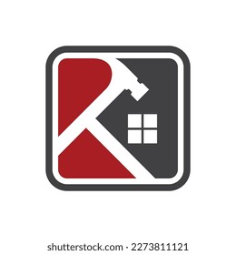 House repair logo images illustration design