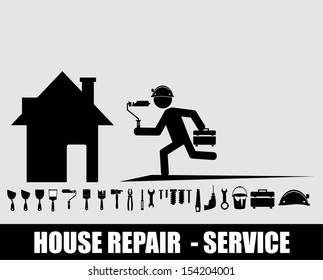 House repair service.