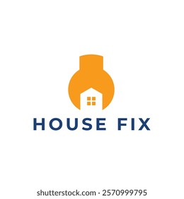 House Repairs logo design template vector illustration. House renovation symbol, icon.