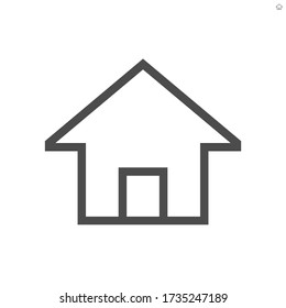 Diseño de iconos vectoriales de vivienda, 48X48 píxeles perfecto y editable trazo.