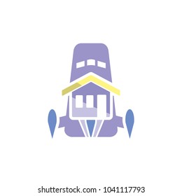 House Rocket Logo Icon Design