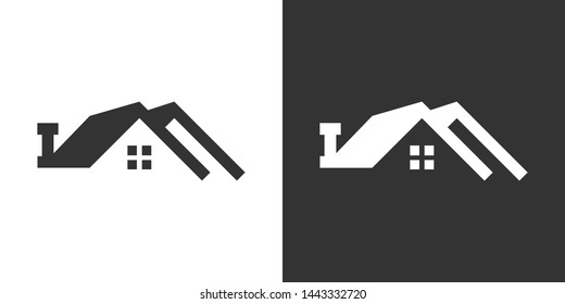 House Roof Illustration Icon Vector