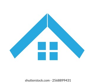 House roof logo vector pattern