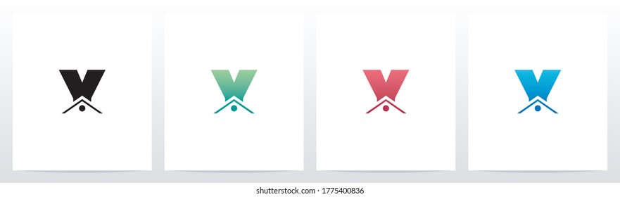 House Roof On Letter Logo Design Y