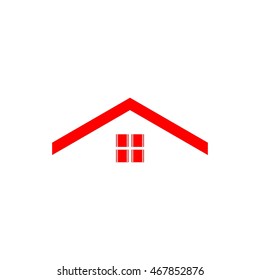 house roof play video film  logo vector