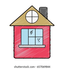 house with roof and window