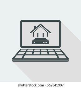 House router - Vector icon for computer website or application