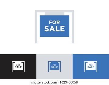 house for sale banner glyph vector icon - ui icon vector