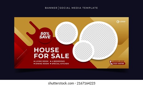 House for sale social media banner