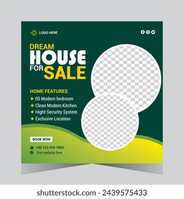 house sale social media post banner.