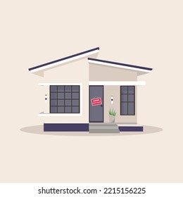 House for sale vector art