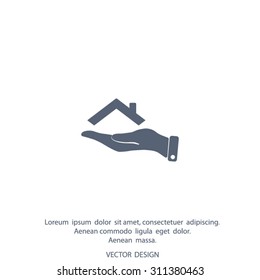 house sale vector icon