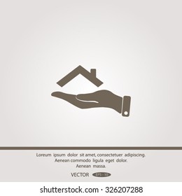 house sale vector icon