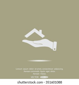 house sale vector icon