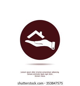 house sale vector icon