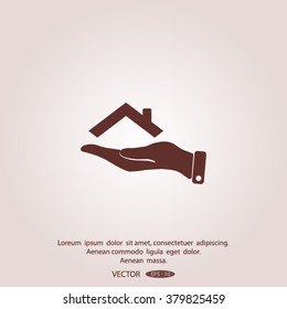 house sale vector icon